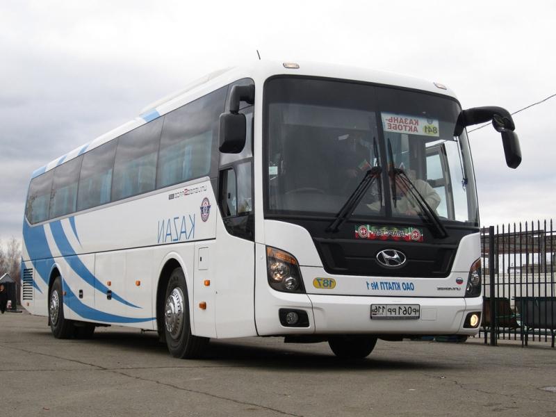 Казань, автобус Hyundai Universe Space Luxury № 01187